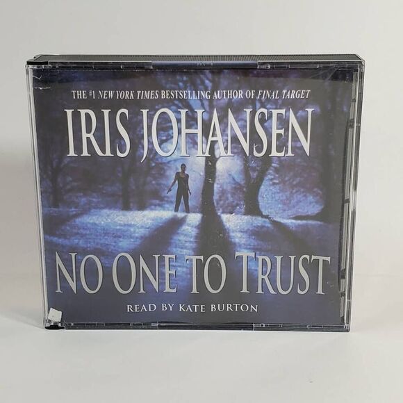 NO ONE TO TRUST BY IRIS JOHANSEN READ BY KATE BURTON [CD, Audio Book] - Picture 1 of 6